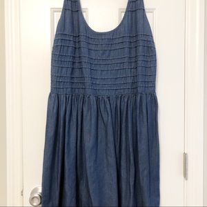 Old Navy dark denim dress